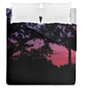 Sunset Landscape High Contrast Photo Duvet Cover Double Side (Queen Size) View1