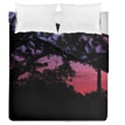 Sunset Landscape High Contrast Photo Duvet Cover Double Side (Queen Size) View2