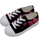 Sunset Landscape High Contrast Photo Kids  Low Top Canvas Sneakers View2