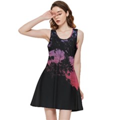 Sunset Landscape High Contrast Photo Inside Out Racerback Dress by dflcprintsclothing