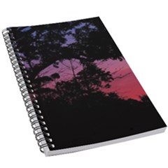 Sunset Landscape High Contrast Photo 5 5  X 8 5  Notebook by dflcprintsclothing