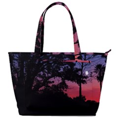 Sunset Landscape High Contrast Photo Back Pocket Shoulder Bag  by dflcprintsclothing