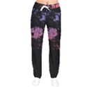 Sunset Landscape High Contrast Photo Women velvet Drawstring Pants View1