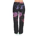 Sunset Landscape High Contrast Photo Women velvet Drawstring Pants View2