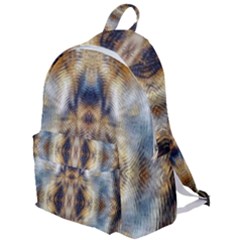 Retro Hippie Vibe Psychedelic Silver The Plain Backpack