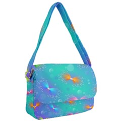 Non Seamless Pattern Blues Bright Courier Bag