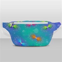 Non Seamless Pattern Blues Bright Waist Bag  by Dutashop