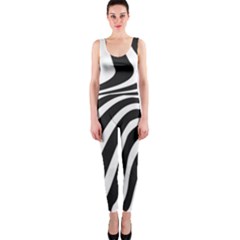 Wave Line Curve One Piece Catsuit by Dutashop