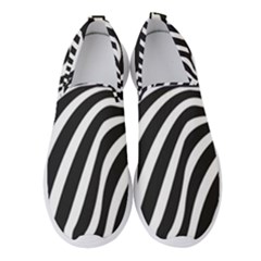 Wave Line Curve Women s Slip On Sneakers by Dutashop