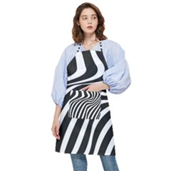 Wave Line Curve Pocket Apron