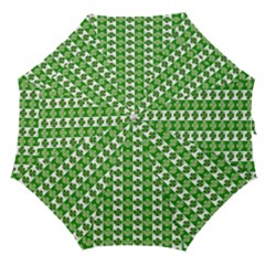 Clover Leaf Shamrock St Patricks Day Straight Umbrellas by Dutashop