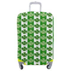 Clover Leaf Shamrock St Patricks Day Luggage Cover (medium)