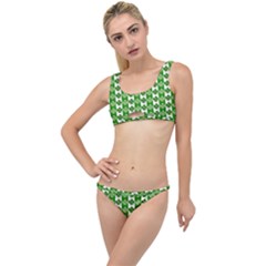 Clover Leaf Shamrock St Patricks Day The Little Details Bikini Set by Dutashop