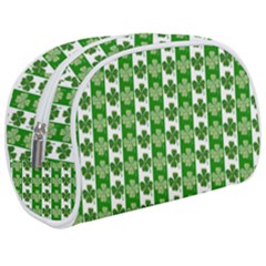 Clover Leaf Shamrock St Patricks Day Make Up Case (medium)