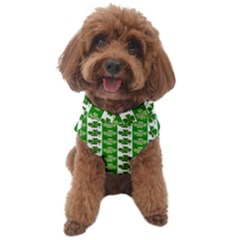 Clover Leaf Shamrock St Patricks Day Dog Sweater by Dutashop