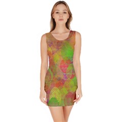 Easter Egg Colorful Texture Bodycon Dress by Dutashop