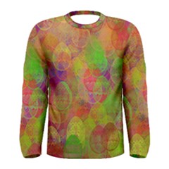 Easter Egg Colorful Texture Men s Long Sleeve Tee by Dutashop