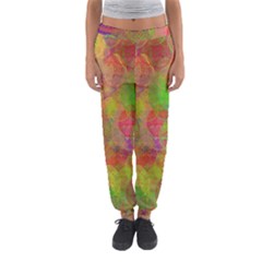 Easter Egg Colorful Texture Women s Jogger Sweatpants by Dutashop