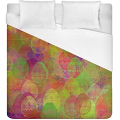 Easter Egg Colorful Texture Duvet Cover (king Size) by Dutashop