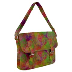 Easter Egg Colorful Texture Buckle Messenger Bag by Dutashop