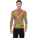 Easter Egg Colorful Texture Men s Long Sleeve Rash Guard View1