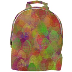 Easter Egg Colorful Texture Mini Full Print Backpack by Dutashop