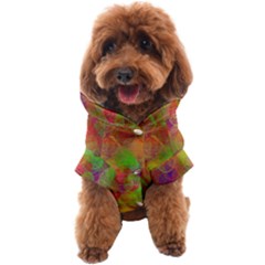 Easter Egg Colorful Texture Dog Coat by Dutashop