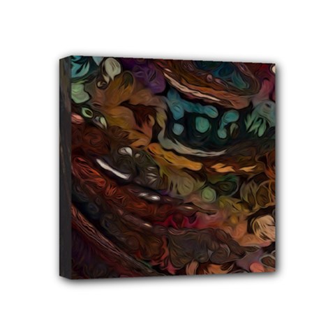 Abstract Art Mini Canvas 4  X 4  (stretched) by Dutashop