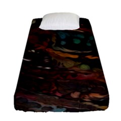 Abstract Art Fitted Sheet (single Size) by Dutashop