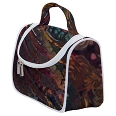 Abstract Art Satchel Handbag