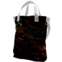 Abstract Art Canvas Messenger Bag View1