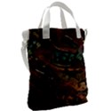 Abstract Art Canvas Messenger Bag View2