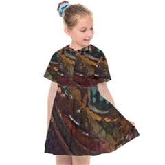 Abstract Art Kids  Sailor Dress by Dutashop