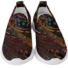 Abstract Art Kids  Slip On Sneakers by Dutashop