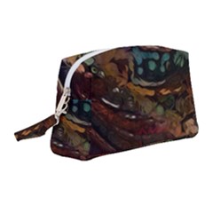 Abstract Art Wristlet Pouch Bag (medium)