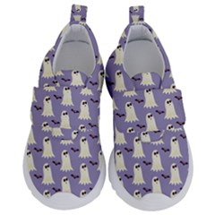 Halloween Ghost Bat Kids  Velcro No Lace Shoes