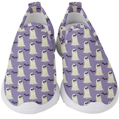 Halloween Ghost Bat Kids  Slip On Sneakers by Dutashop