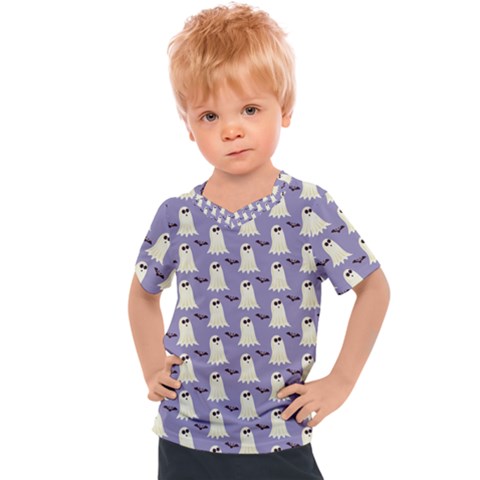 Halloween Ghost Bat Kids  Sports Tee by Dutashop