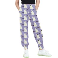 Halloween Ghost Bat Kids  Elastic Waist Pants by Dutashop