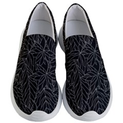 Autumn Leaves Black Women s Lightweight Slip Ons