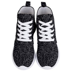 Autumn Leaves Black Women s Lightweight High Top Sneakers