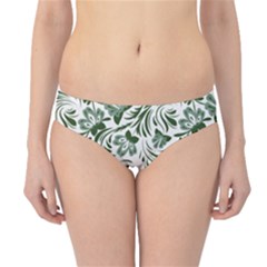 Green Leaves Hipster Bikini Bottoms by Eskimos