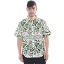 Green leaves Men s Short Sleeve Shirt View1