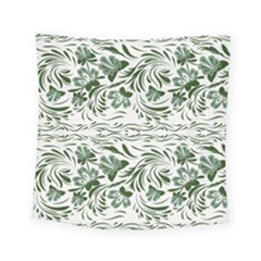 Green Leaves Square Tapestry (small) by Eskimos