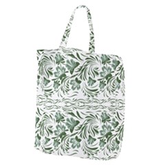 Green Leaves Giant Grocery Tote by Eskimos