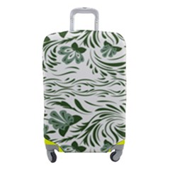 Green Leaves Luggage Cover (small) by Eskimos