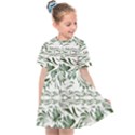 Green leaves Kids  Sailor Dress View1