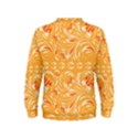 Orange pattern Kids  Sweatshirt View2