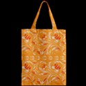 Orange pattern Zipper Classic Tote Bag View2