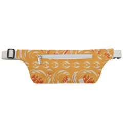 Orange pattern Active Waist Bag